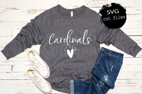 Cardinals Svg, in Loving Memory Svg for T-Shirt Designs