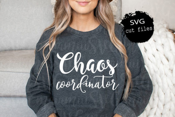 Chaos Coordinator SVG: A Versatile T-Shirt Design Graphic