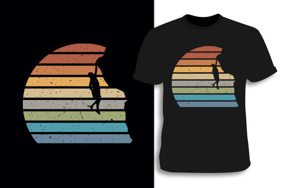 Climbing T-shirt 8: A Bold Graphics Asset for T-Shirt Designs