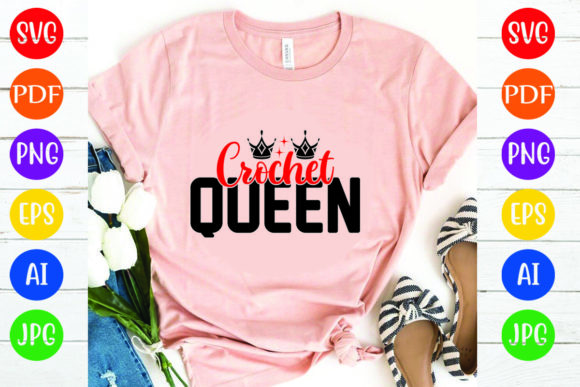 Crochet Queen: A Regal Addition to Your Embroidery Collection