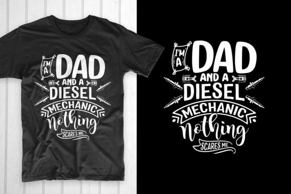 Reviewing I’m a Dad and a Diesel Mechanic: A Versatile T-Shirt Design