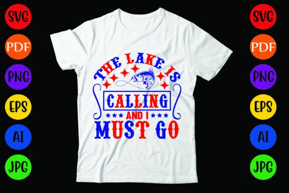 The Lake is Calling: A Fresh Embroidery Design